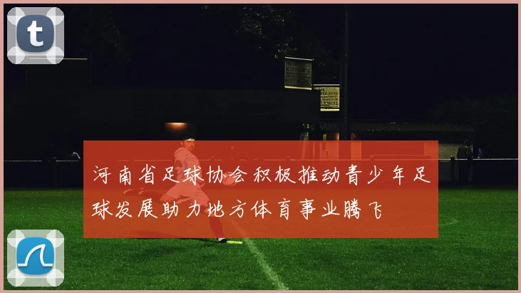 河南省足球协会积极推动青少年足球发展助力地方体育事业腾飞